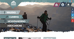 Desktop Screenshot of mountain-training.org